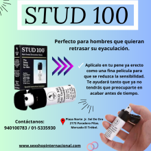 STUD 100 RETARDANTE ORIGINAL - SEXSHOP PLAZA NORTE.